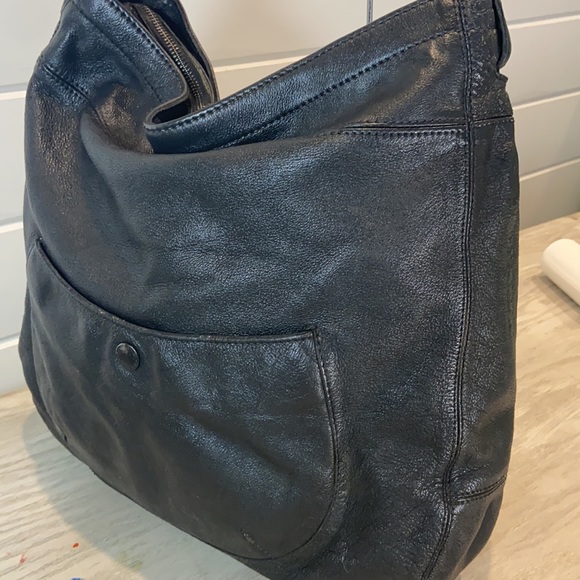 COWBOYSBAG Black leather Hobo Extra Large - Picture 6 of 9